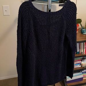 Navy sweater size xl